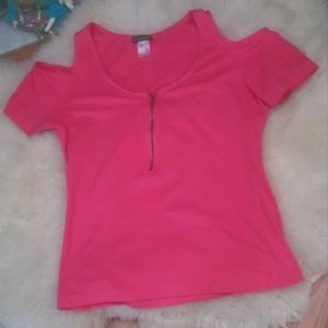 Venus  women t-shirt,pink,M